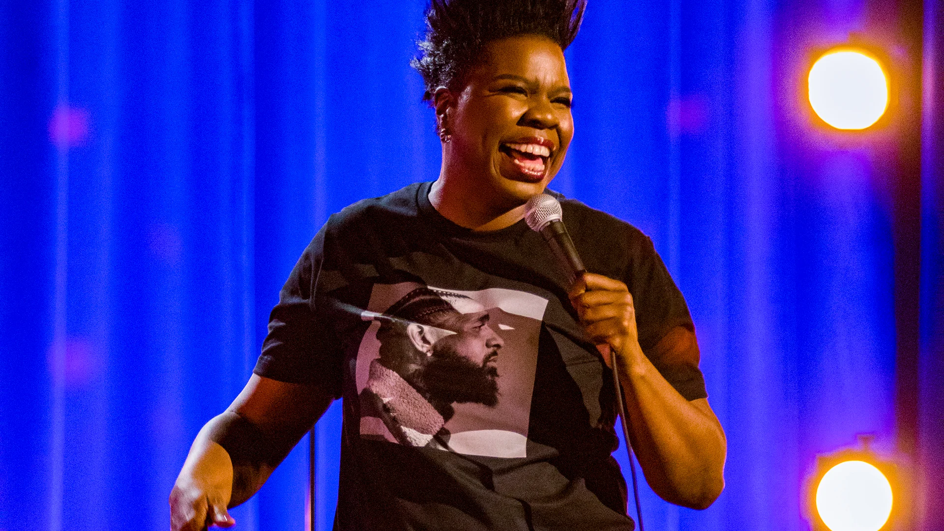 Crowd at a Leslie Jones show
